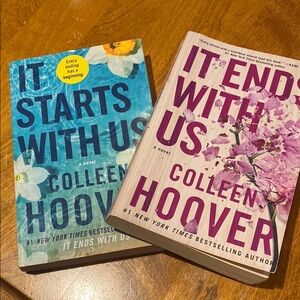 Colleen Hoover Book Set - Blue and Purple Covers